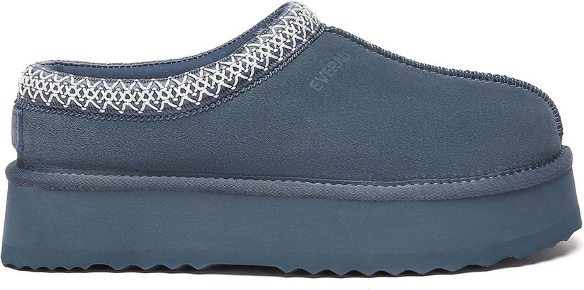 EVER AU Australien Damen Wonga Leder Plattform Hausschuhe