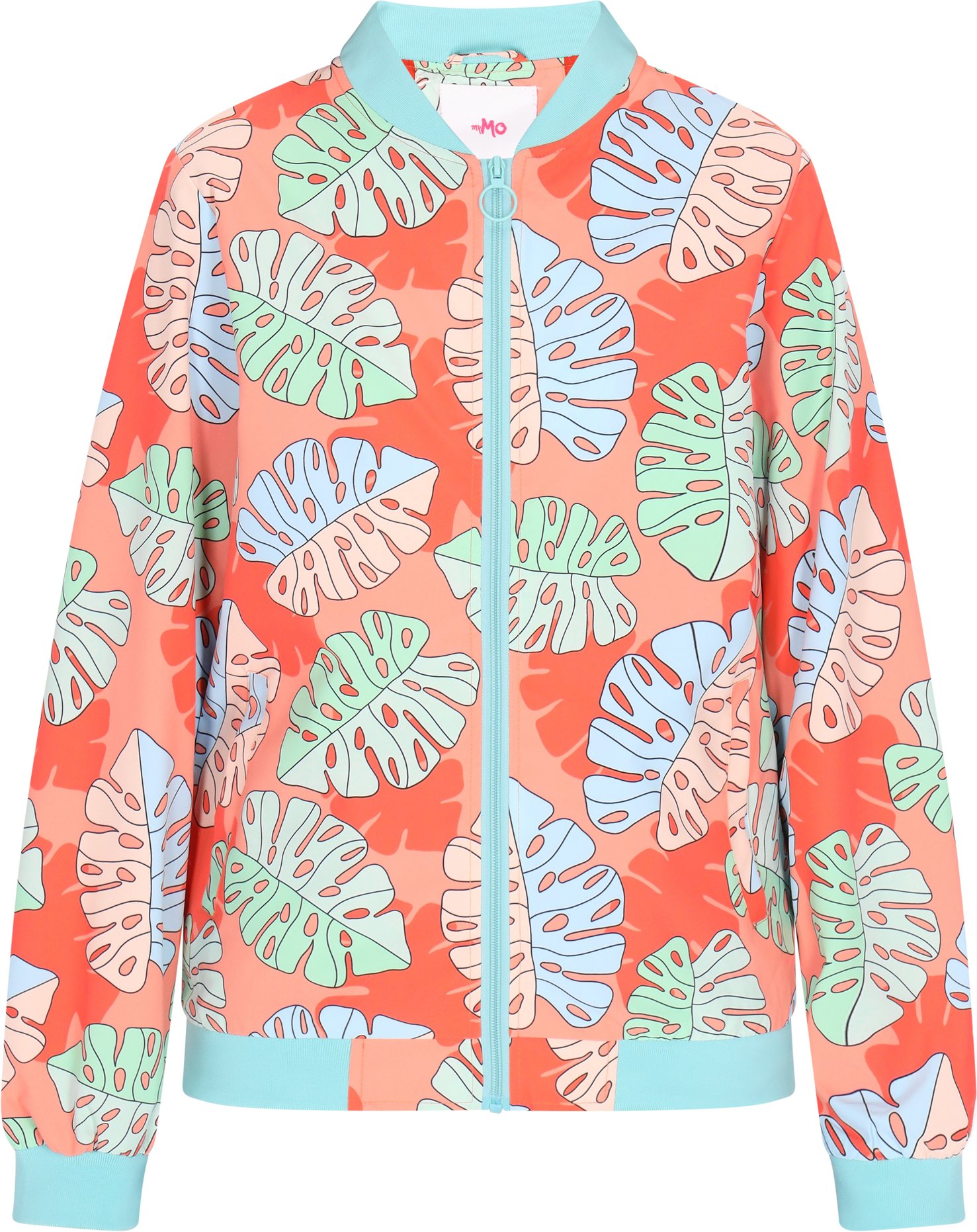 Mymo Jacke Frauen hellorange mehrfarbig