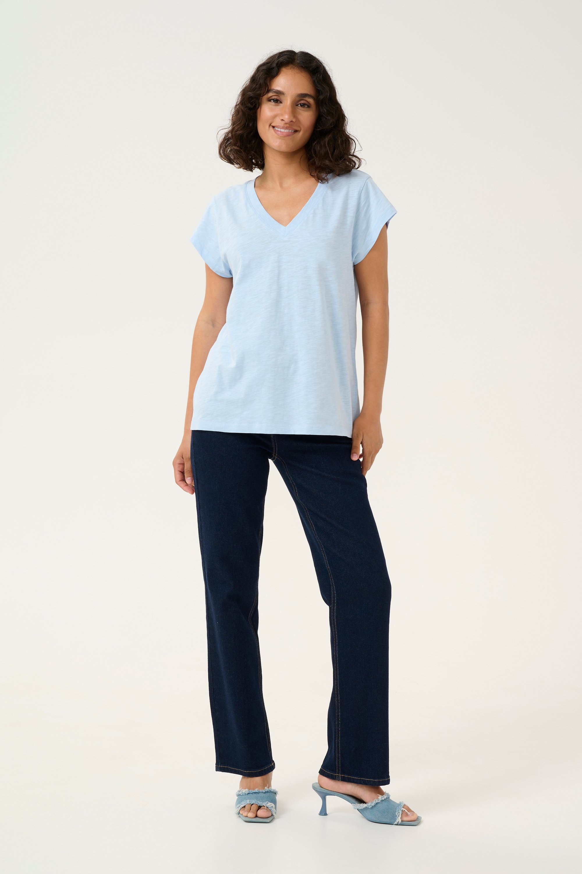 T-Shirt Regular Fit light blue