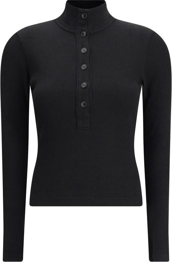 Rippstrick Langarmoberteil