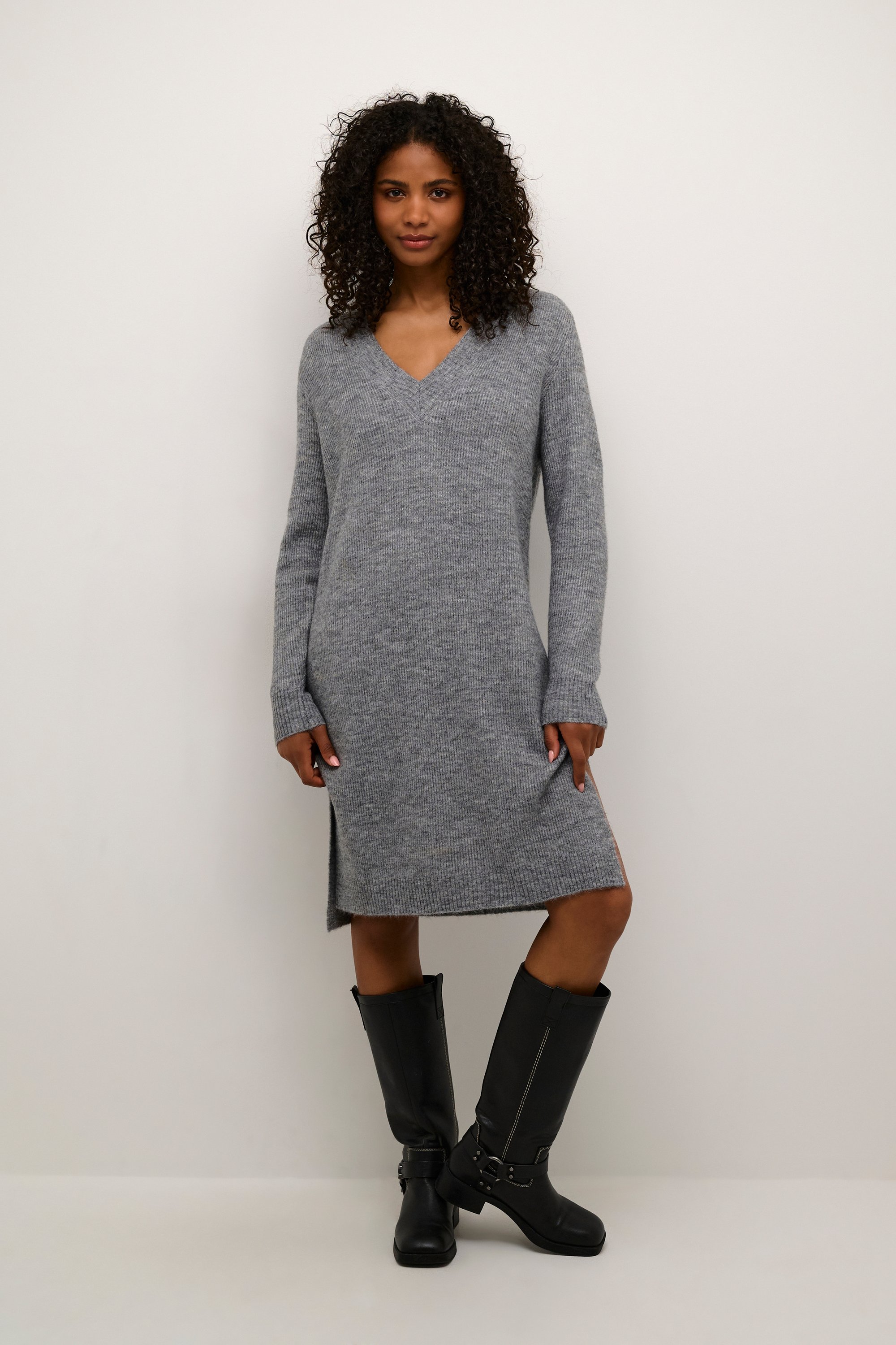 Kleid Regular fit grey