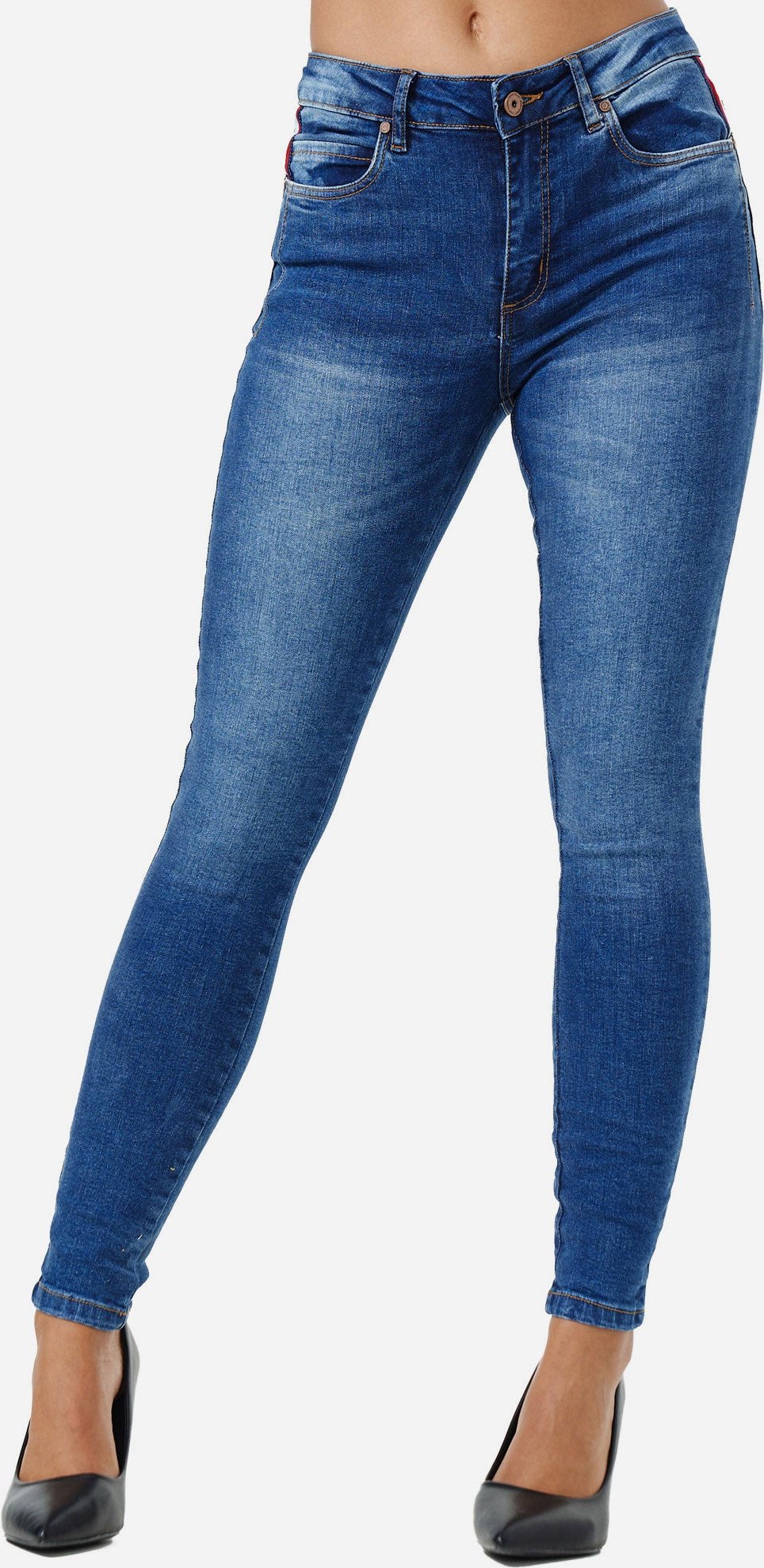 Thumbnail - Tazzio Damen Skinny Fit Jeans