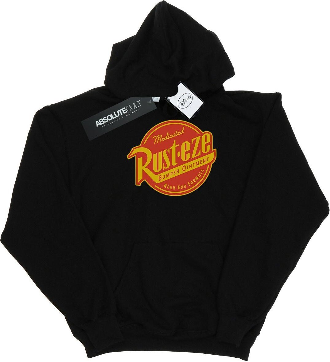 Disney - "Cars Rust-Eze Logo" Kapuzenpullover für Herren (Schwarz)