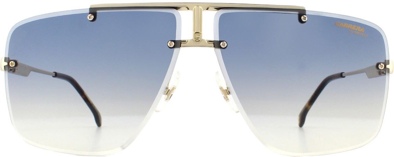 Carrera Sonnenbrille 1016/S 001 08 Gelbgold Dunkelblau Gradient