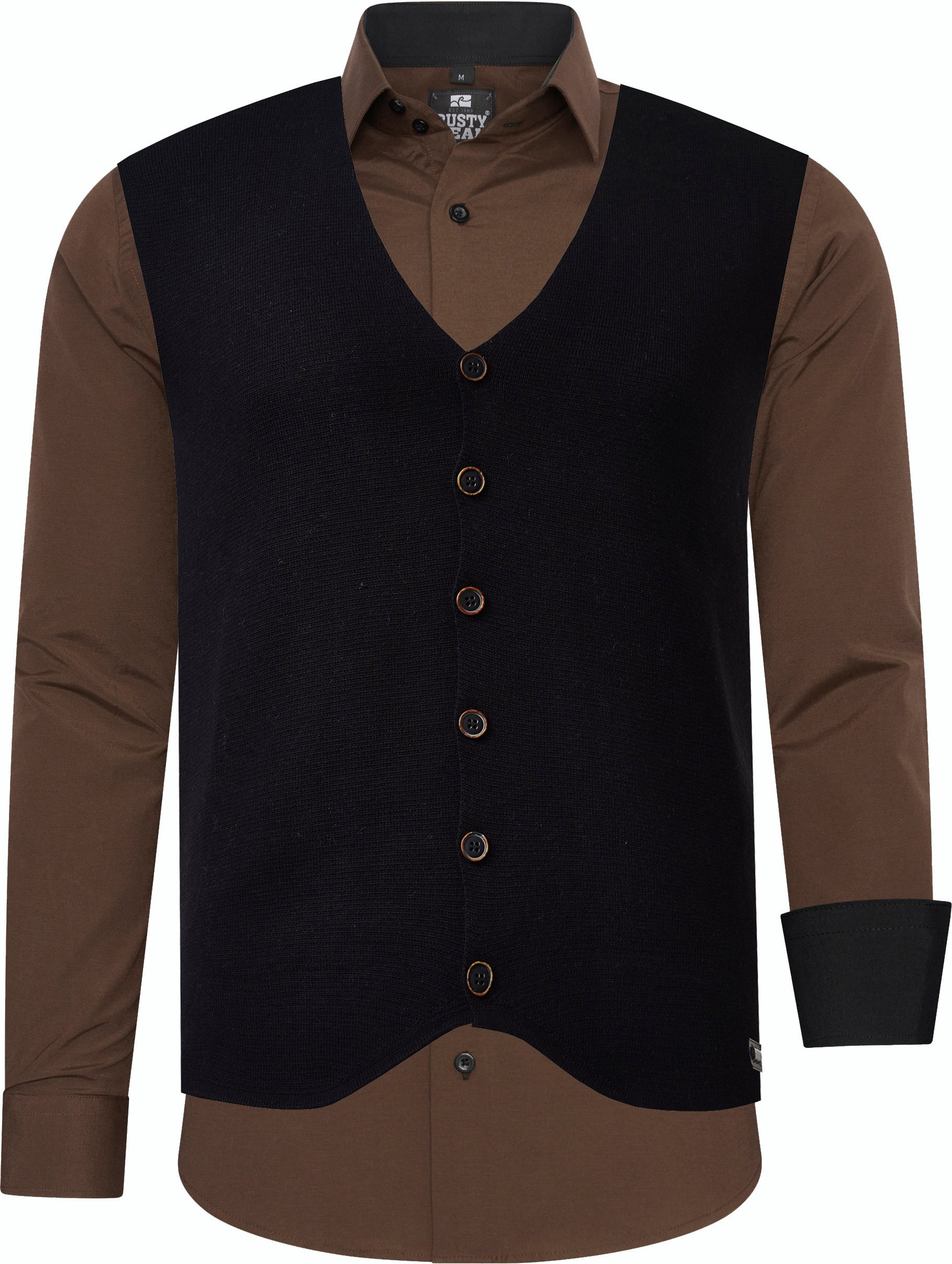 Hemd mit Weste 2er Set