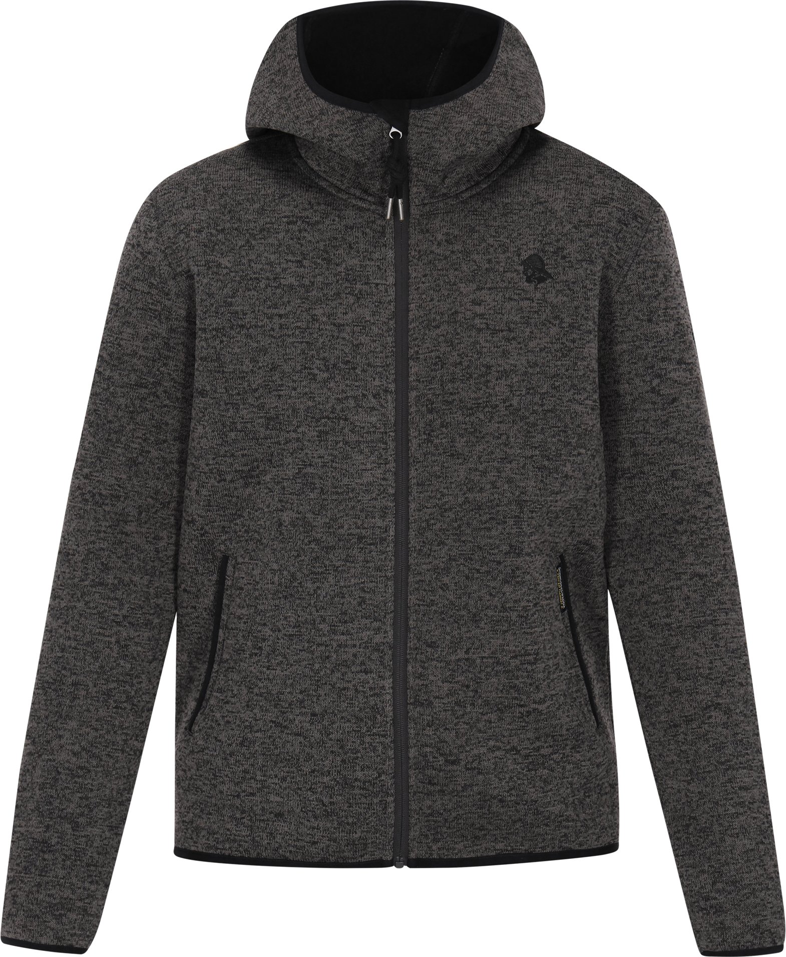 Schmuddelwedda Jacke Männer dunkelgrau meliert