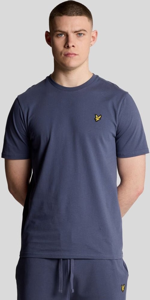 Thumbnail - Lyle & Scott Schlichtes T-Shirt – Indigoblau