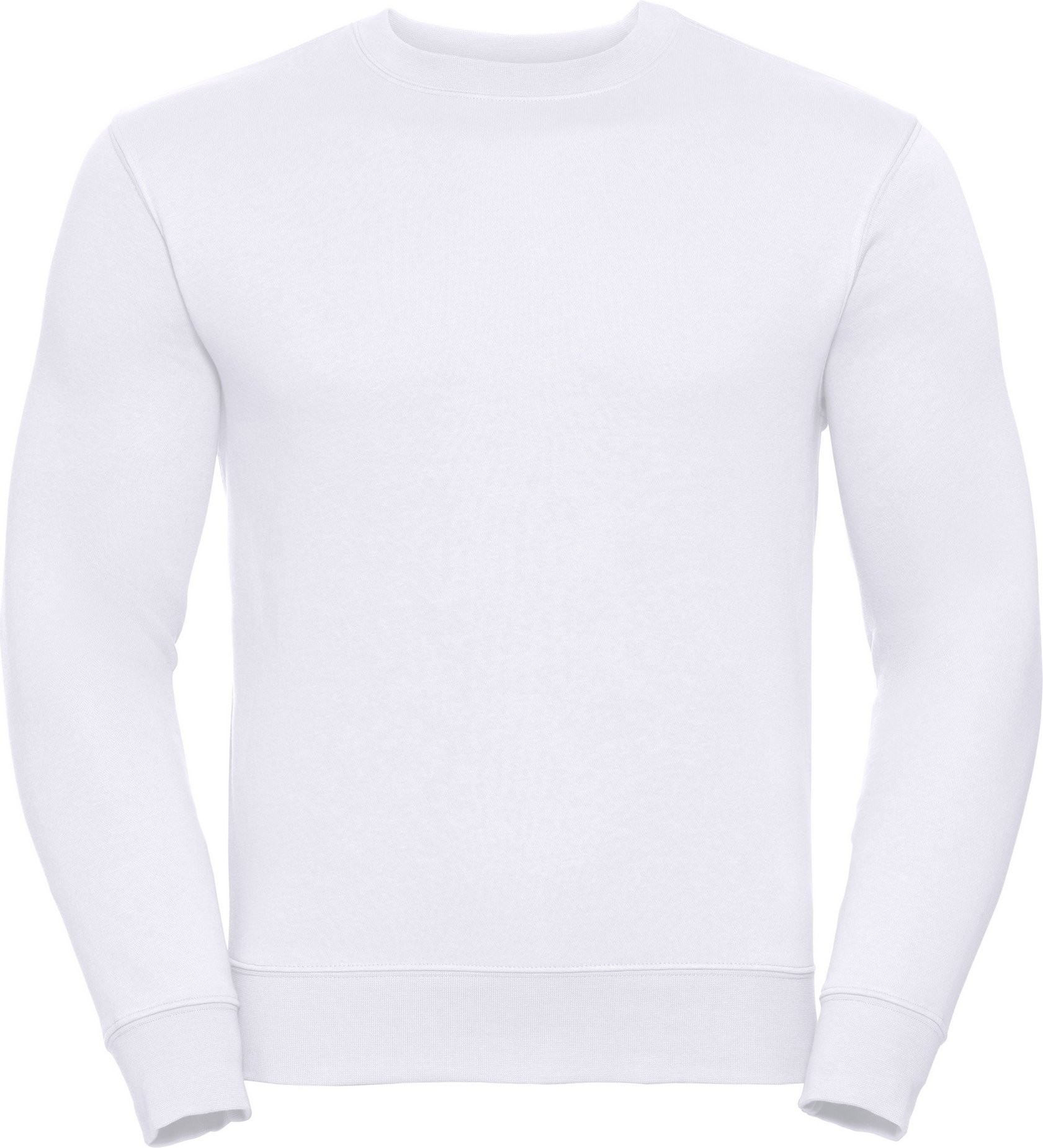 Russell Herren Authentic Sweatshirt (Schlanker Schnitt) (Weiß)