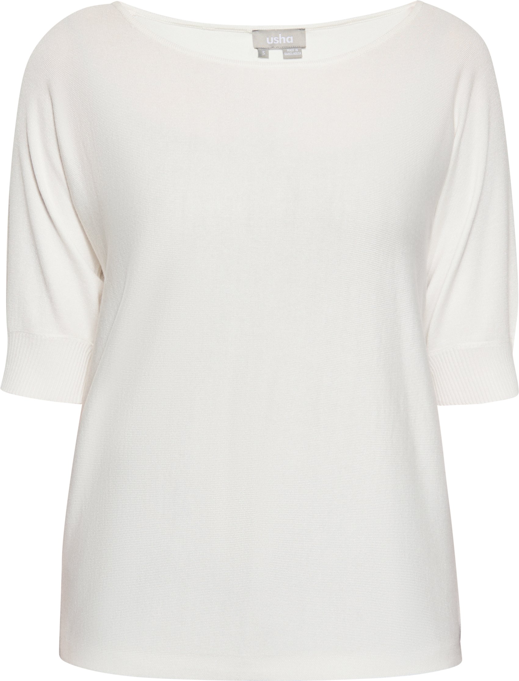 usha Zur Seite fahren Damen Wollweiß