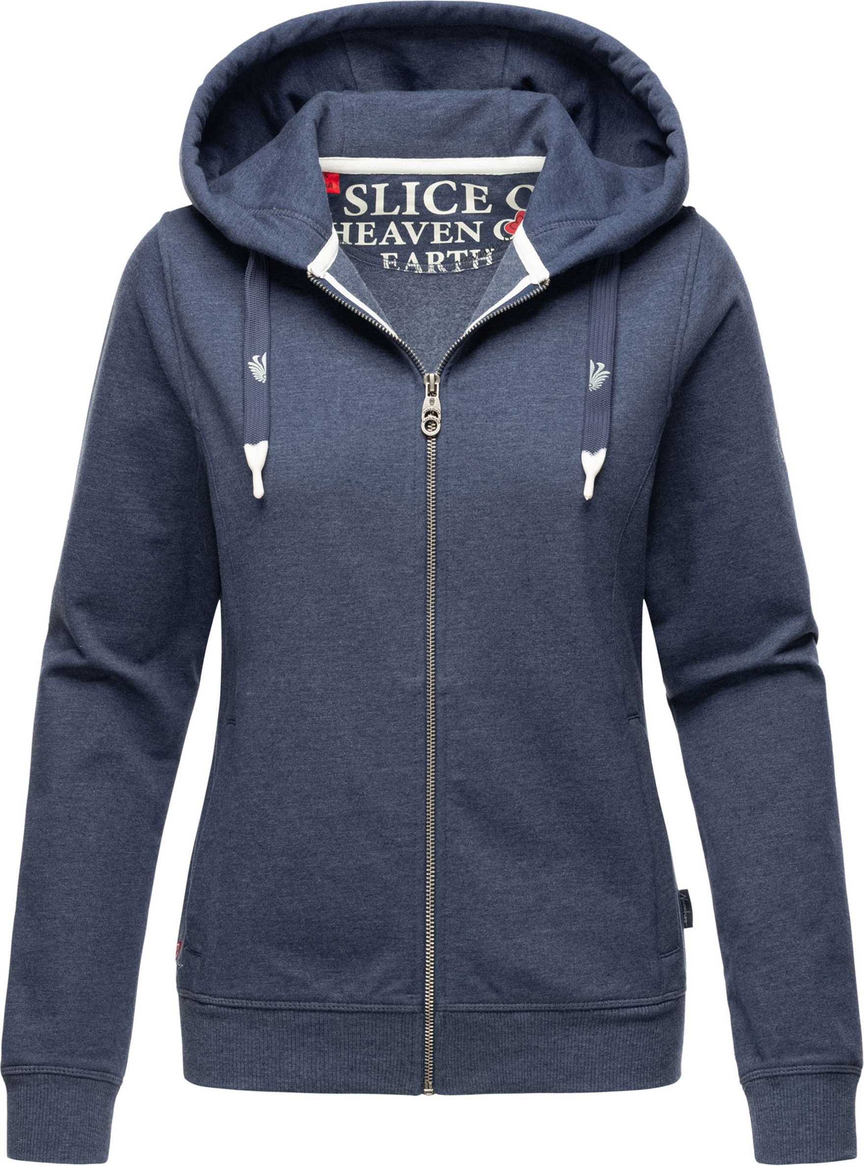 Navahoo Damen Sweatjacke Engelshaar – Kuschelig, Stylisch & Bequem