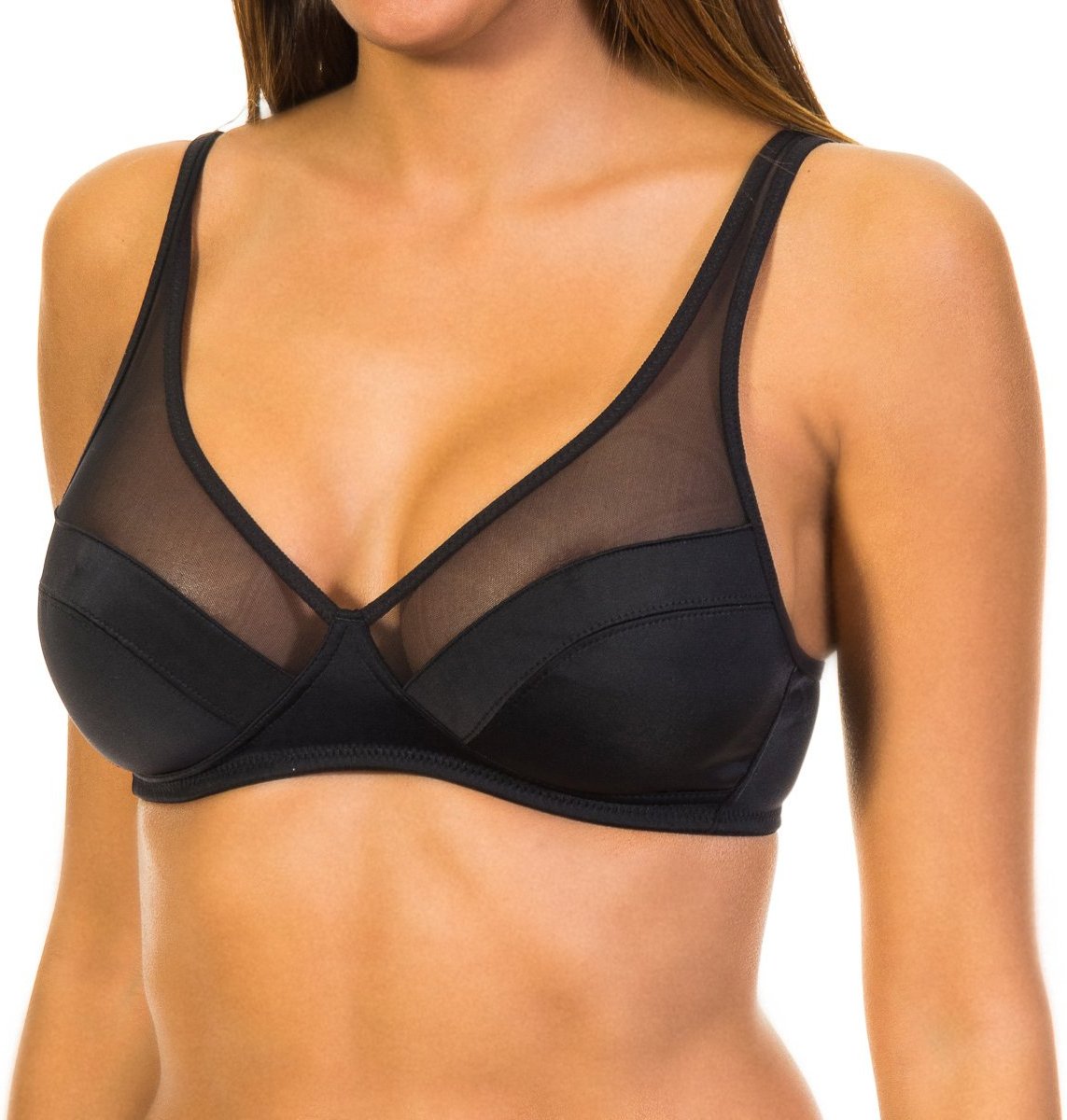 Bügelfreier BH mit elastischen Seiten 04974 woman