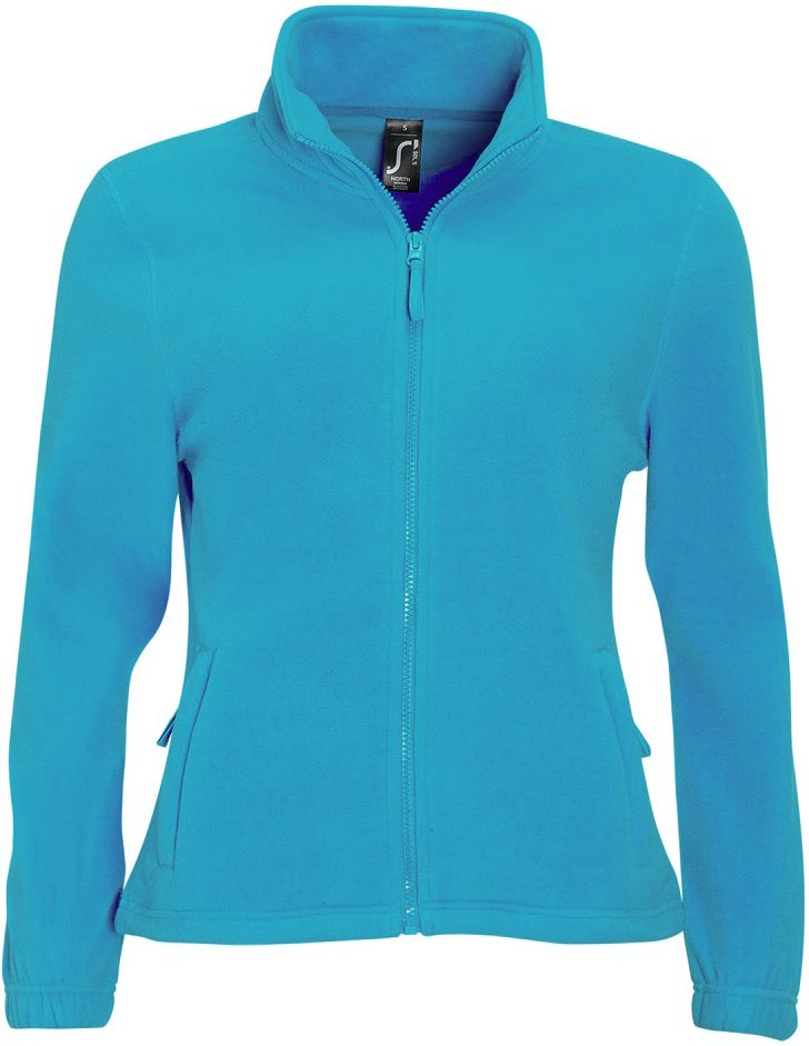 SOLS Womens/Ladies North Full Zip Fleece Jacke (Aqua)