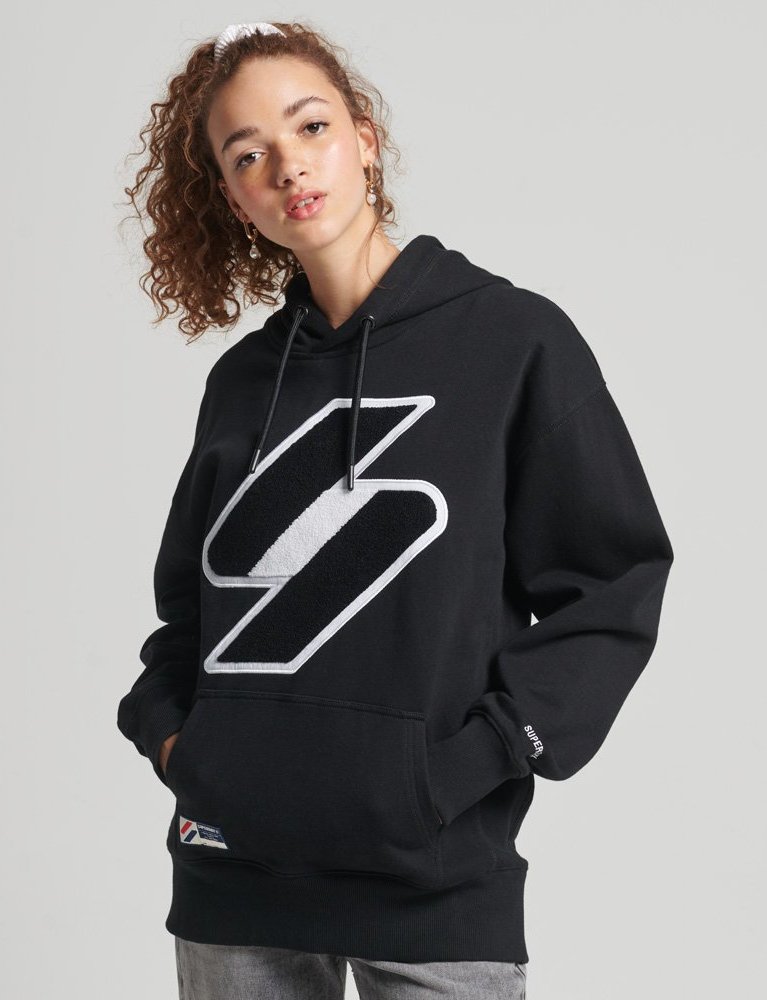 Superdry Damen Sweatshirt mit klassischem Logo