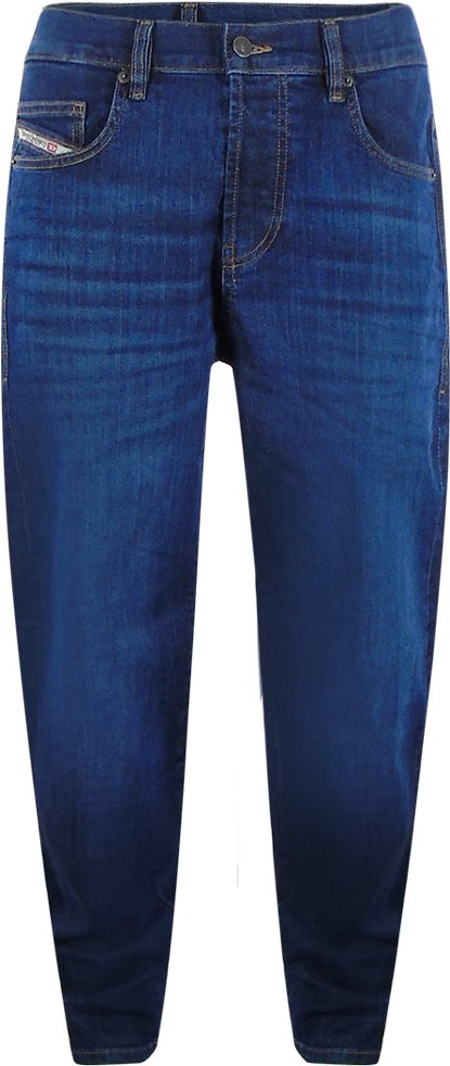 Diesel 2020 D-viker Dunkelblaue Jeanshose