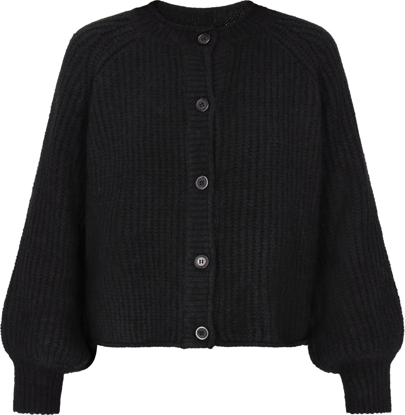 Dreimaster Cardigan Damen Schwarz