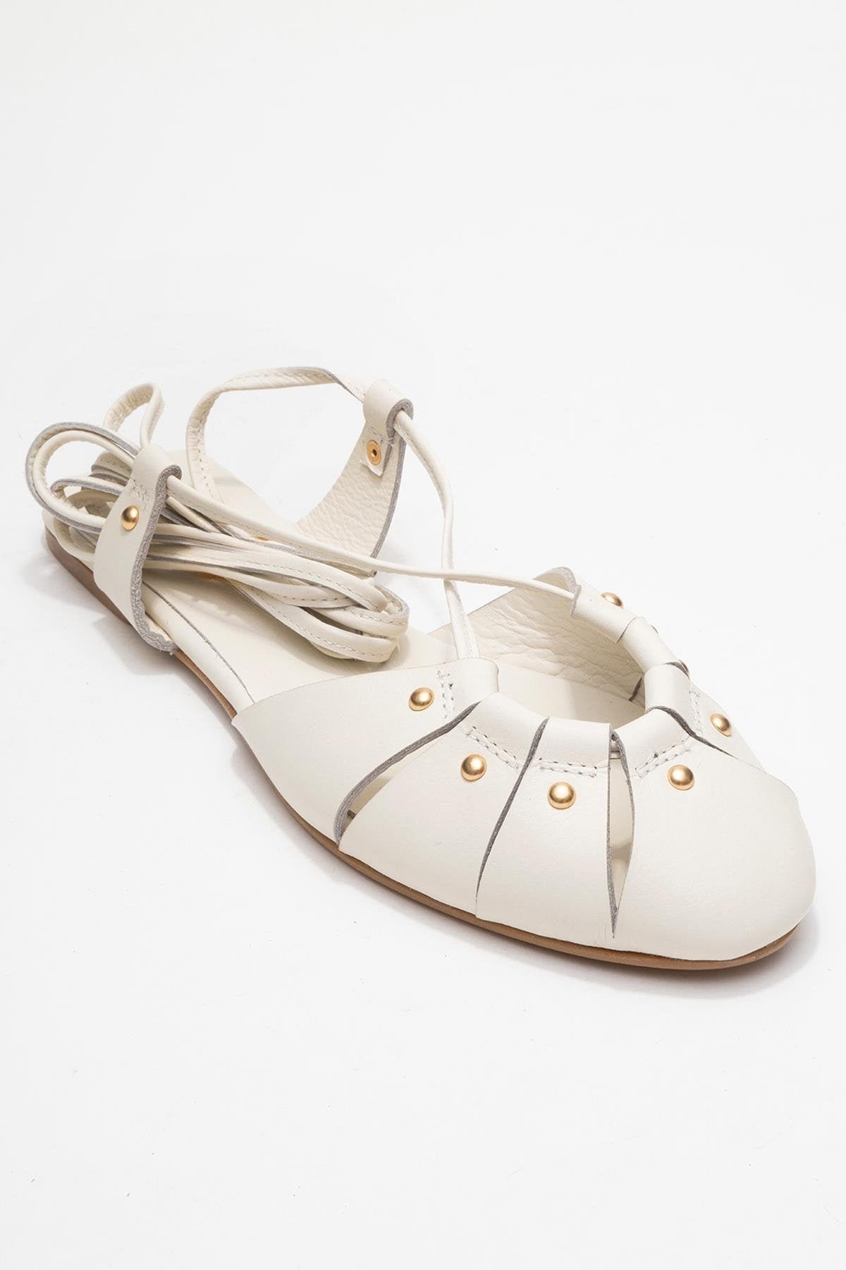 Daria Leder-Knöchel-Schnürsandale