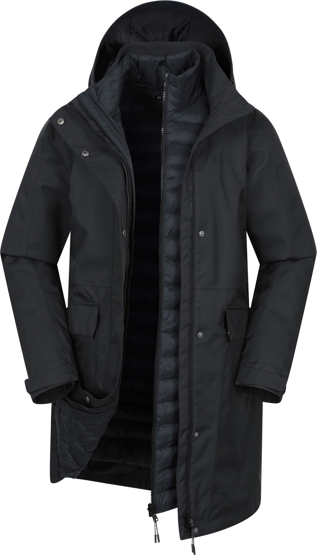 Mountain Warehouse - "Rain On" Jacke für Damen, Wasserfest (Schwarz)