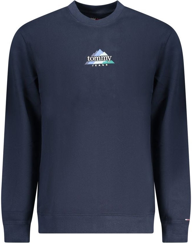 Tommy Hilfiger Blauer Baumwollpullover für Herren