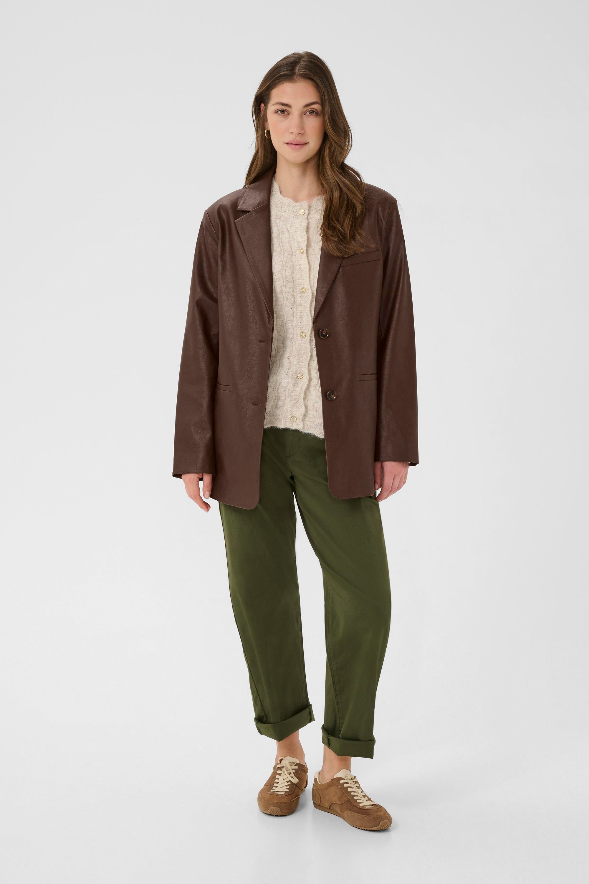 Blazer CRPaloma Blazer Loose fit brown