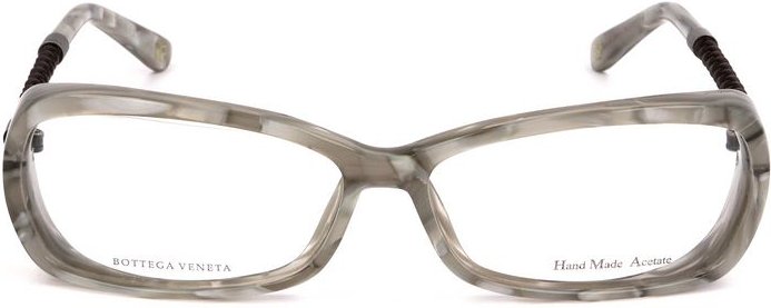 Bv97v Graue Rechteckbrille