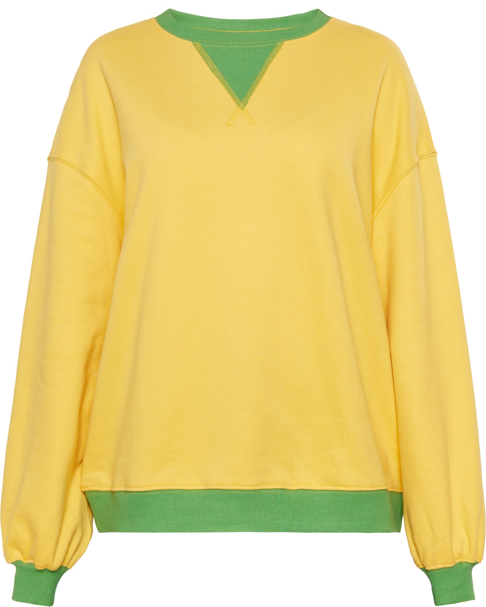 usha Sweatshirt Frauen mehrfarbig gelb