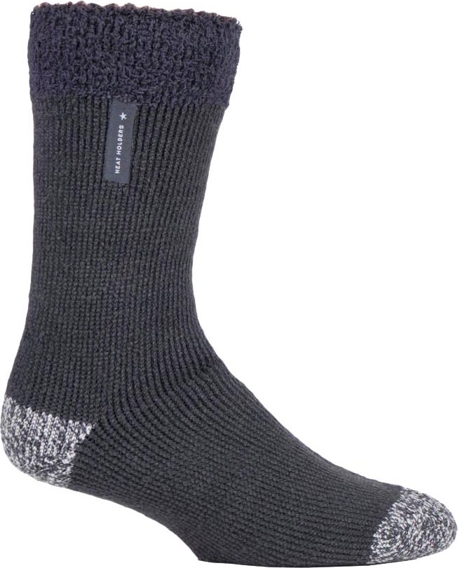 HEAT HOLDERS - Warme Luxus Fleece gefütterte Herren Lounge Bett Socken