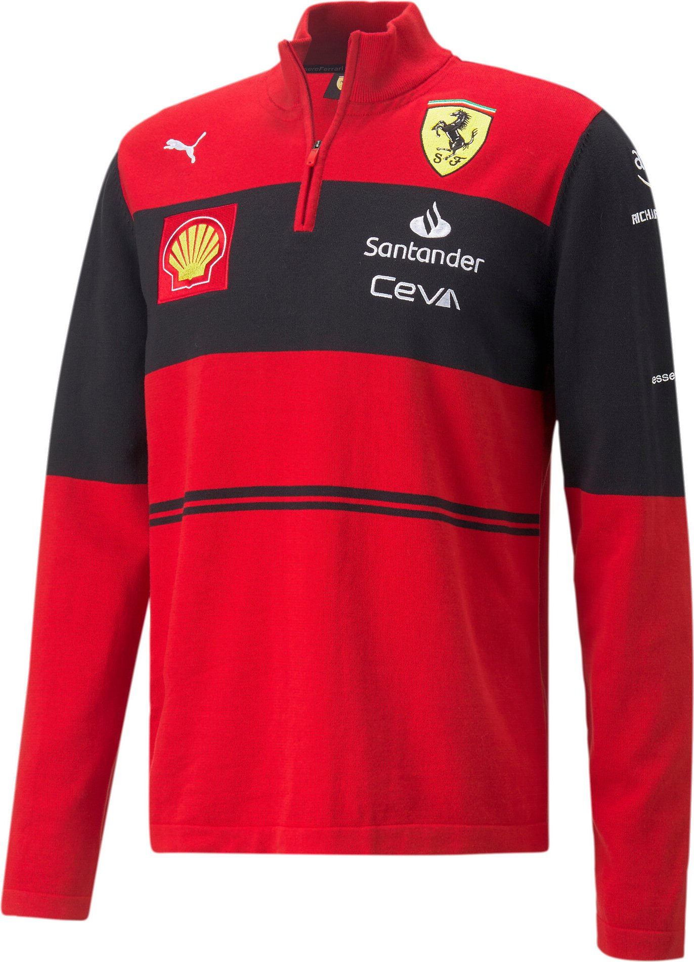 Puma Scuderia Ferrari Herren Red Strick -Pullover