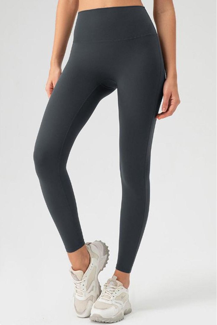 Damen Hochtaillierte Skinny Active Pants