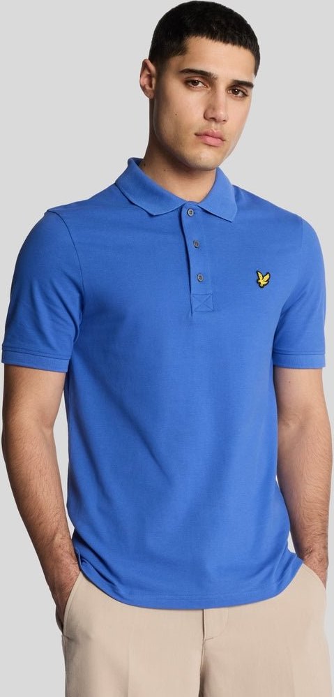 Lyle & Scott Plain Poloshirt - Blau