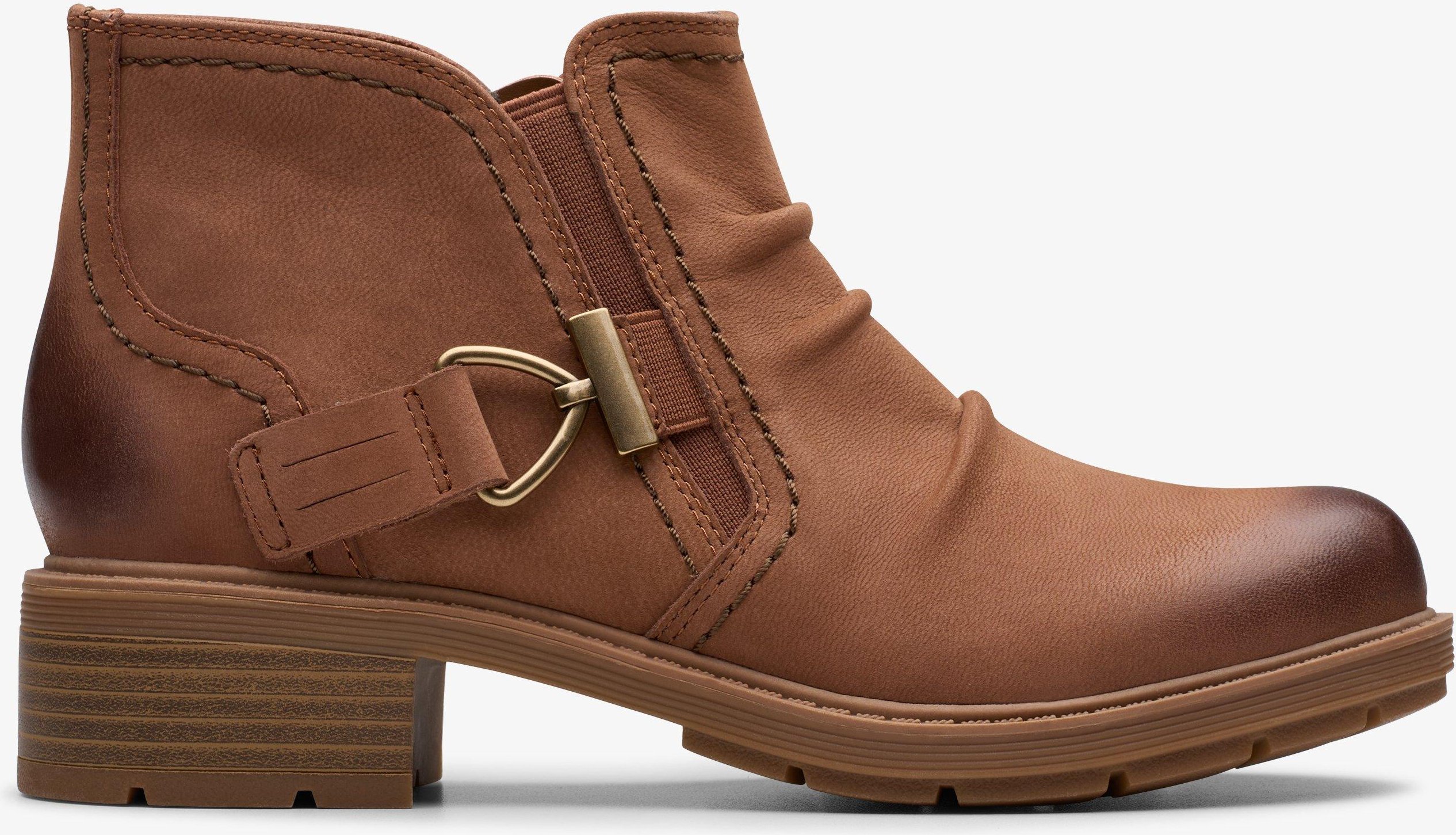 Hearth Clara Tan Nubuk-Stiefel