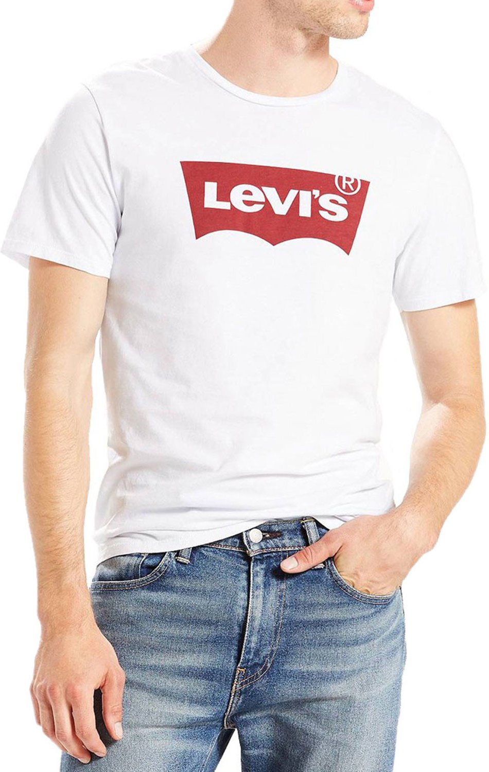 Thumbnail - Levi's Herren T-Shirt in Weiß