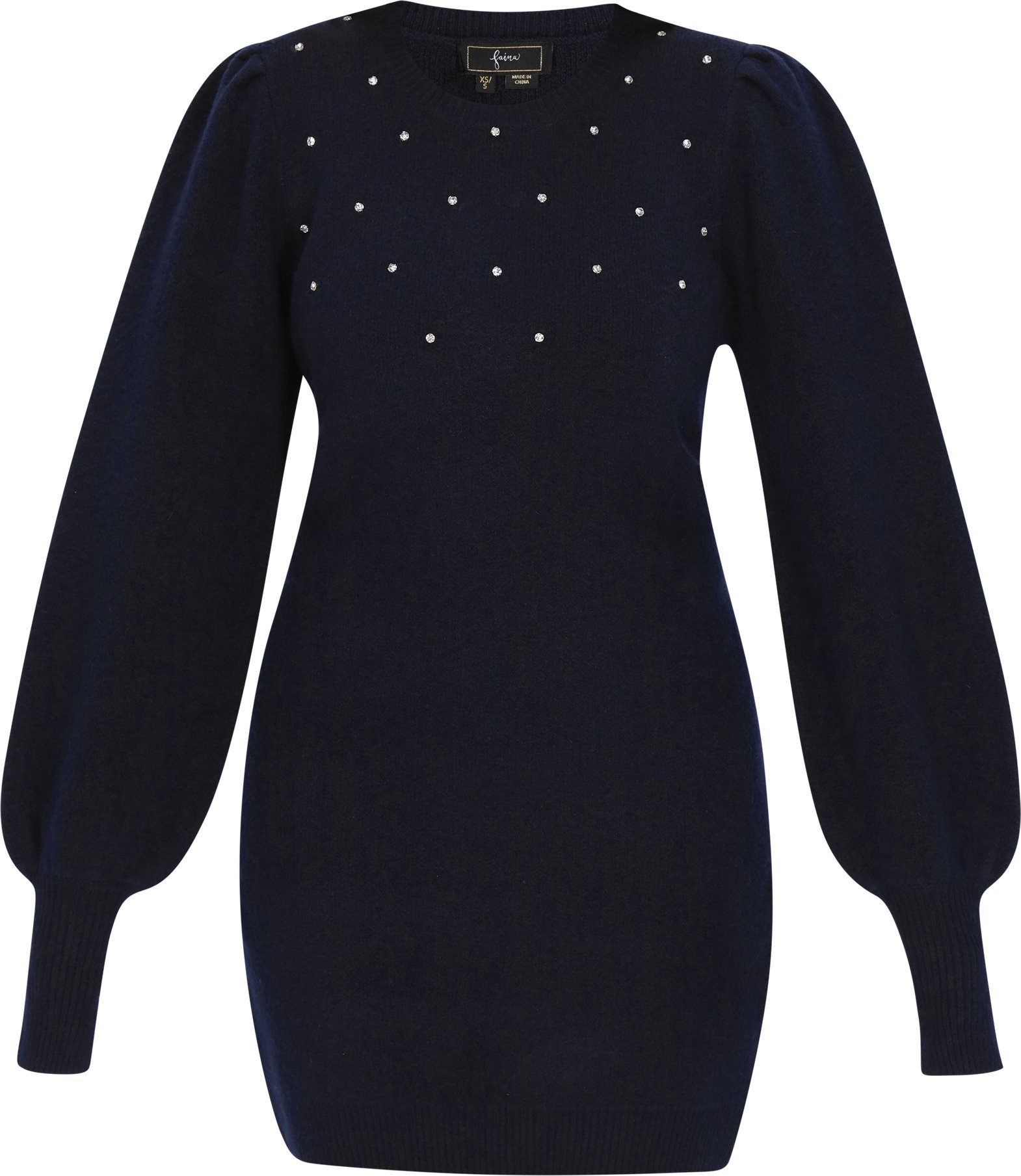 Faina Kleid Frauen Marine