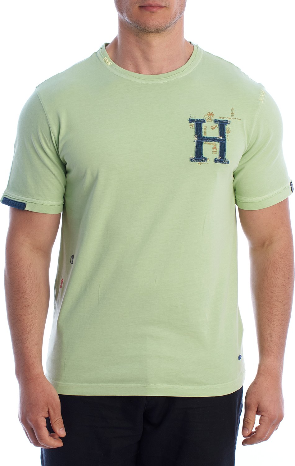 Thumbnail - Herren Kurzarm Baumwoll-T-Shirt HS24MTS06
