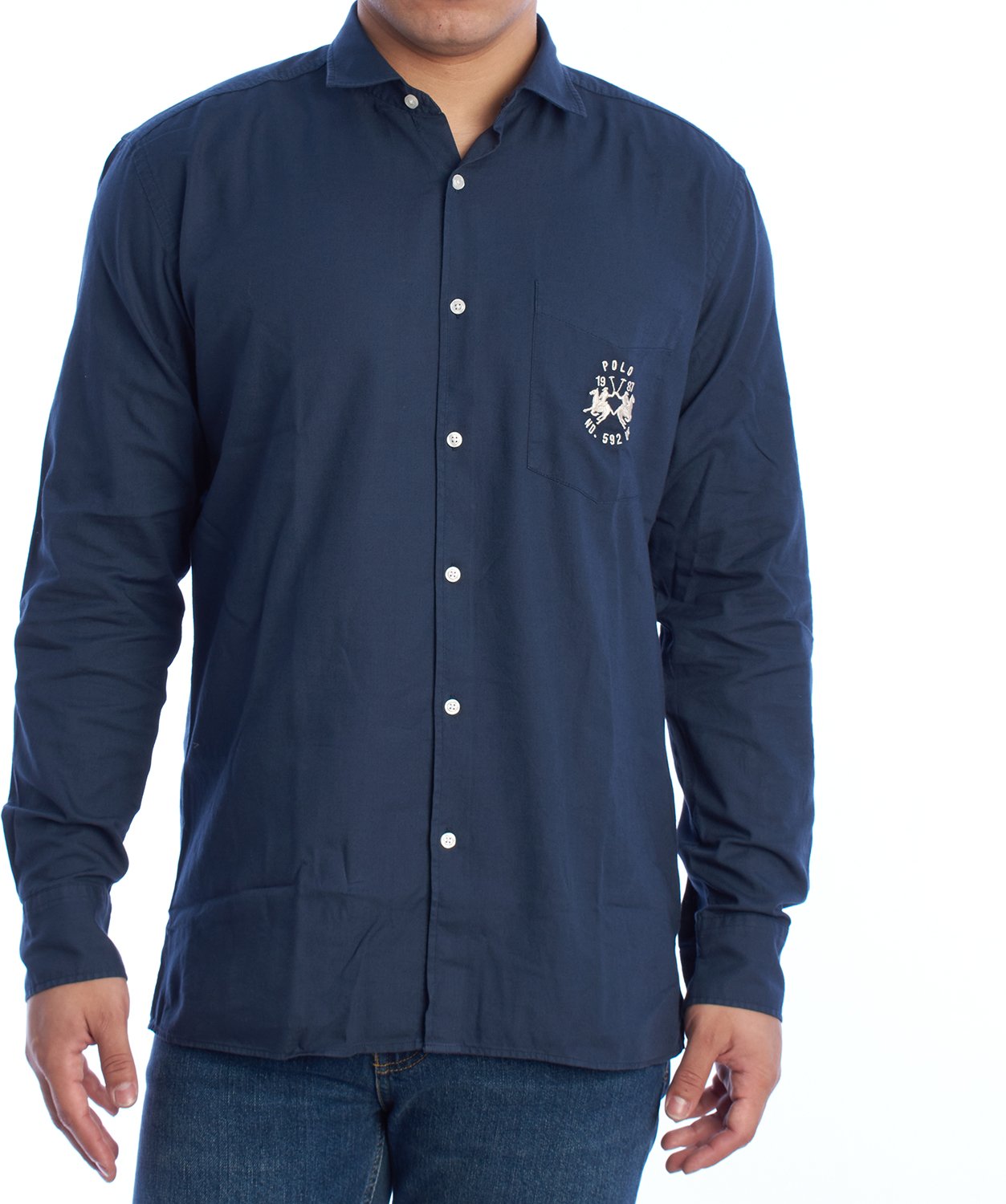 Thumbnail - Oxford Langarmhemd YMC008-OX077 Herren