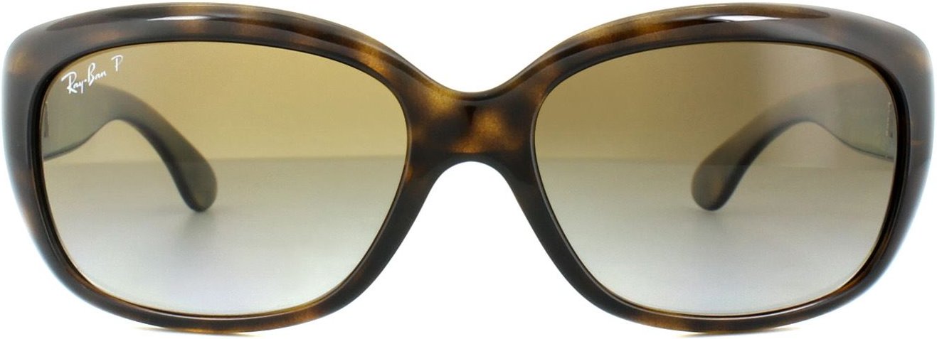 Ray-Ban RB4101 Damen-Sonnenbrille Vollrand Butterfly Kunststoff-Gestell, braun