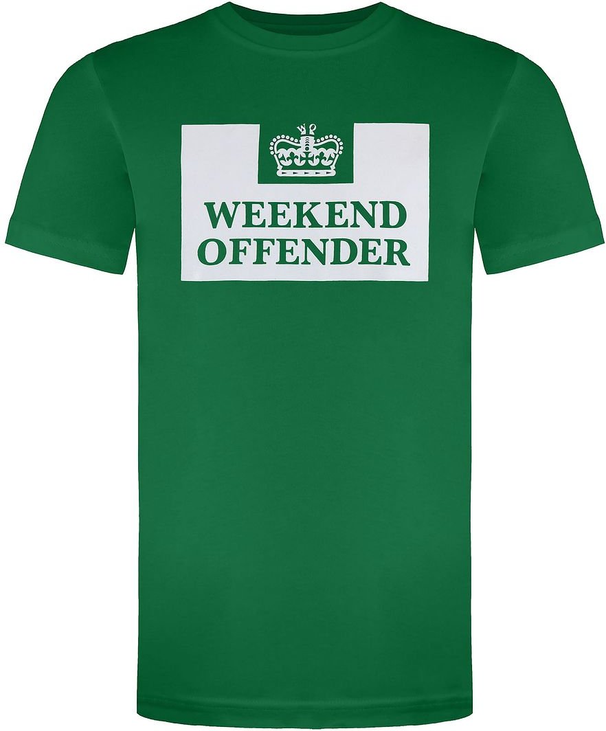 Weekend Offender Prison Herren Grünes T-Shirt