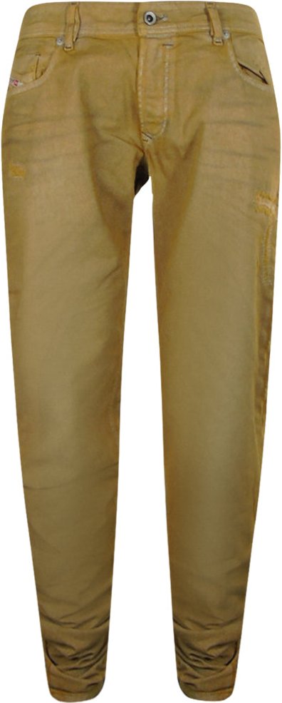 Diesel - Sleeker - Braune Jeans Im Dirty-style