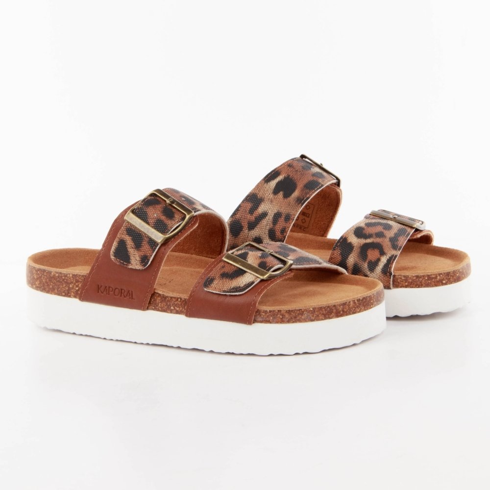 Leopard-Crocs Kaporal für Damen