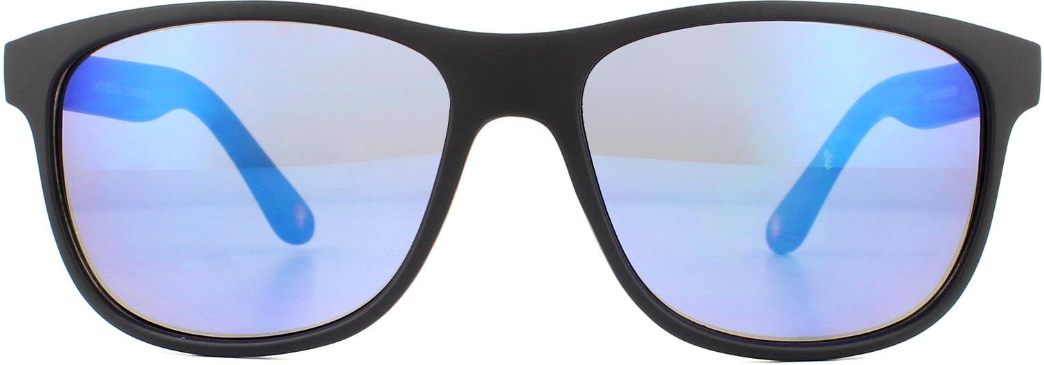 Montana Sonnenbrille MS48 Schwarz Revo Blau