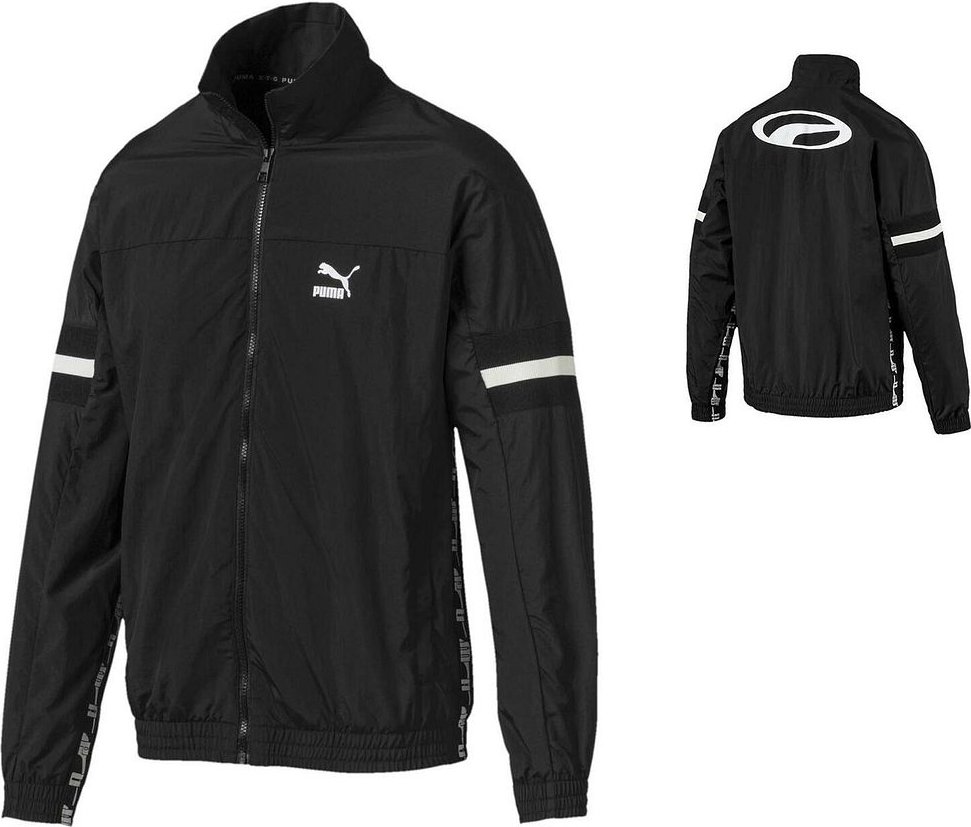 Thumbnail - Puma XTG gewebt Long Sleeve Reißverschluss UP Black Herren Track Jacket 595310 01