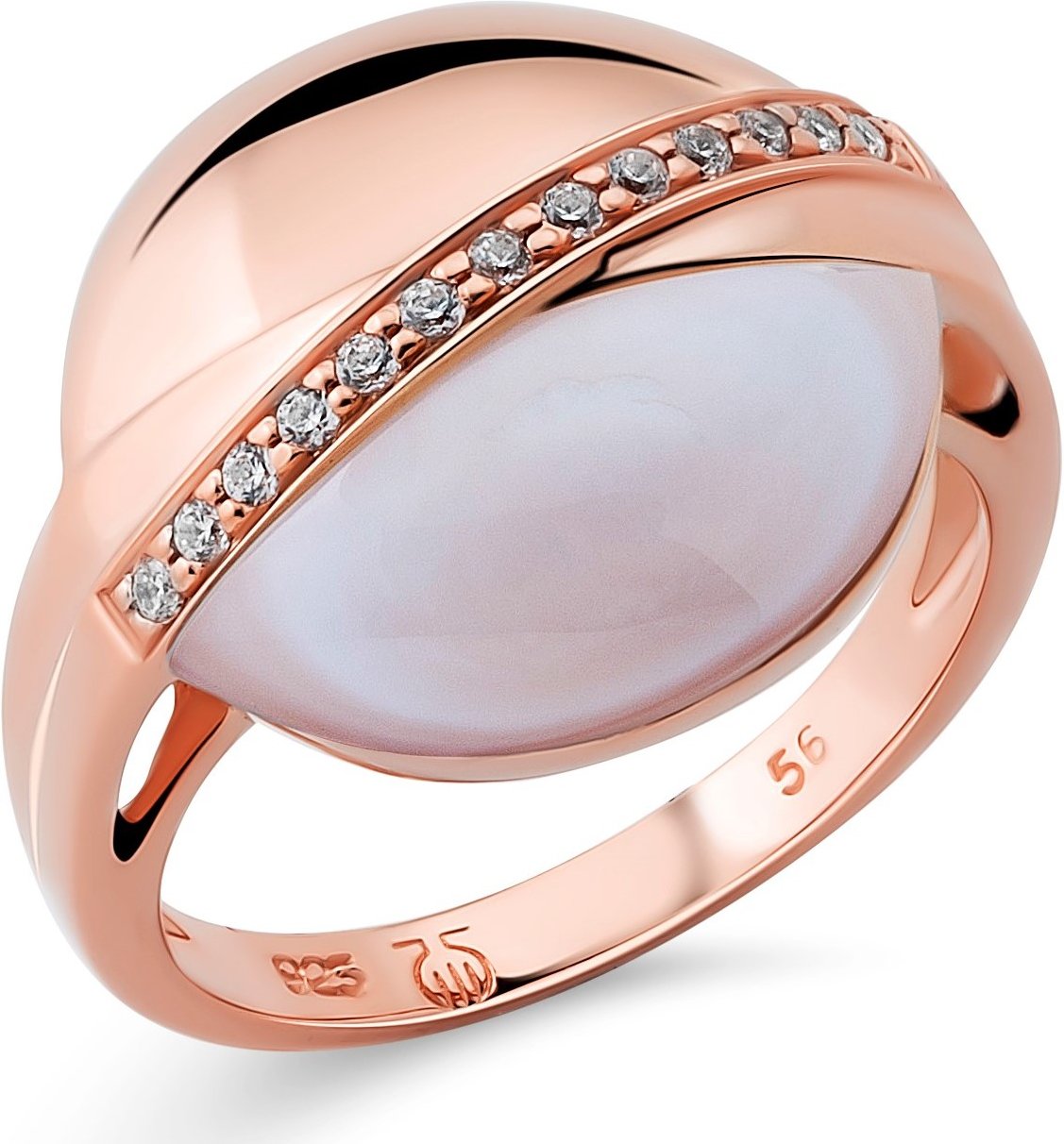 Orphelia Damen-Ring Sterling-Silber 925 – Rosé ZR-7506/RG