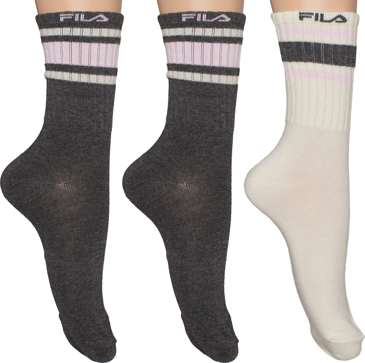3er-Pack Damen Lange Baumwollsocken F3610