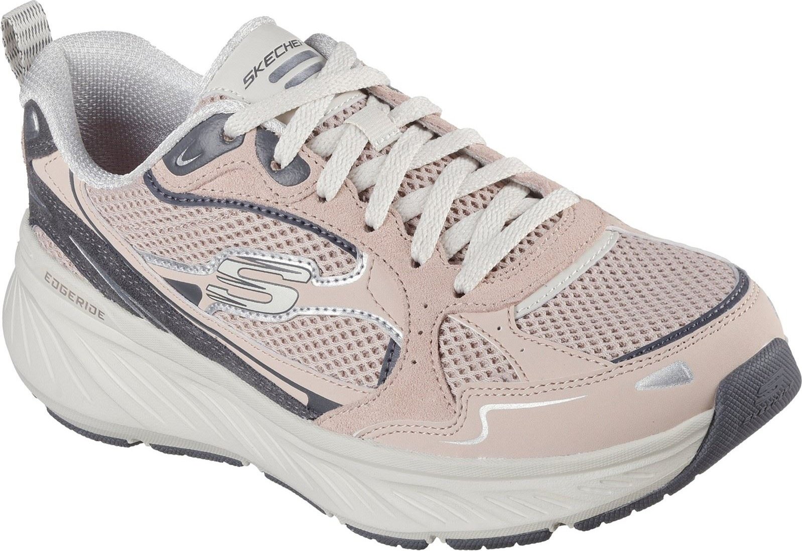 Thumbnail - Skechers Edgeride Damen Taupe Sneaker