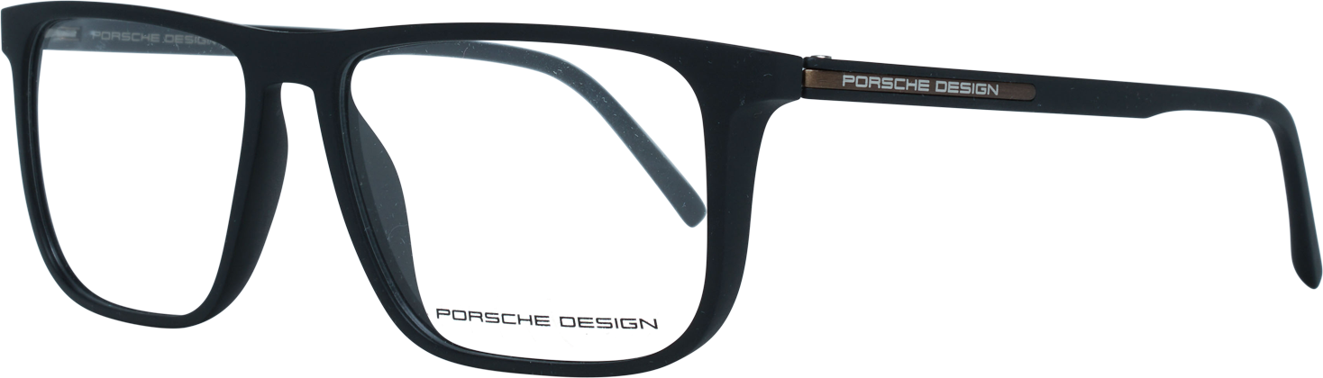 Porsche Design Square Black Mens Grasses Frames