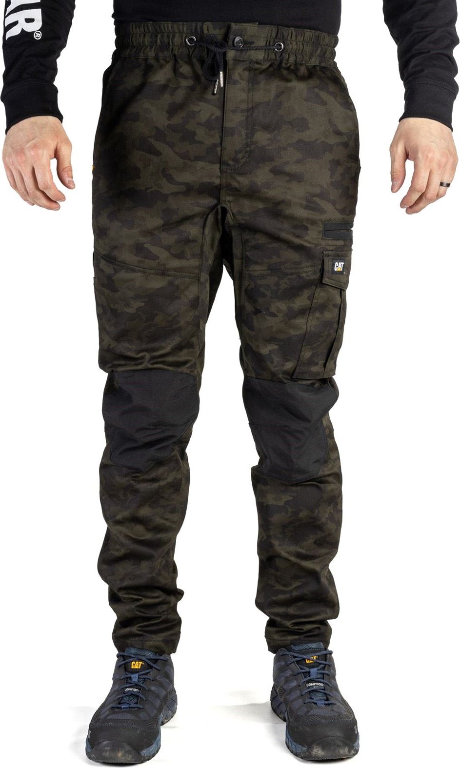 Caterpillar Dynamics Baumwoll Herren Grün Outdoor-Hose