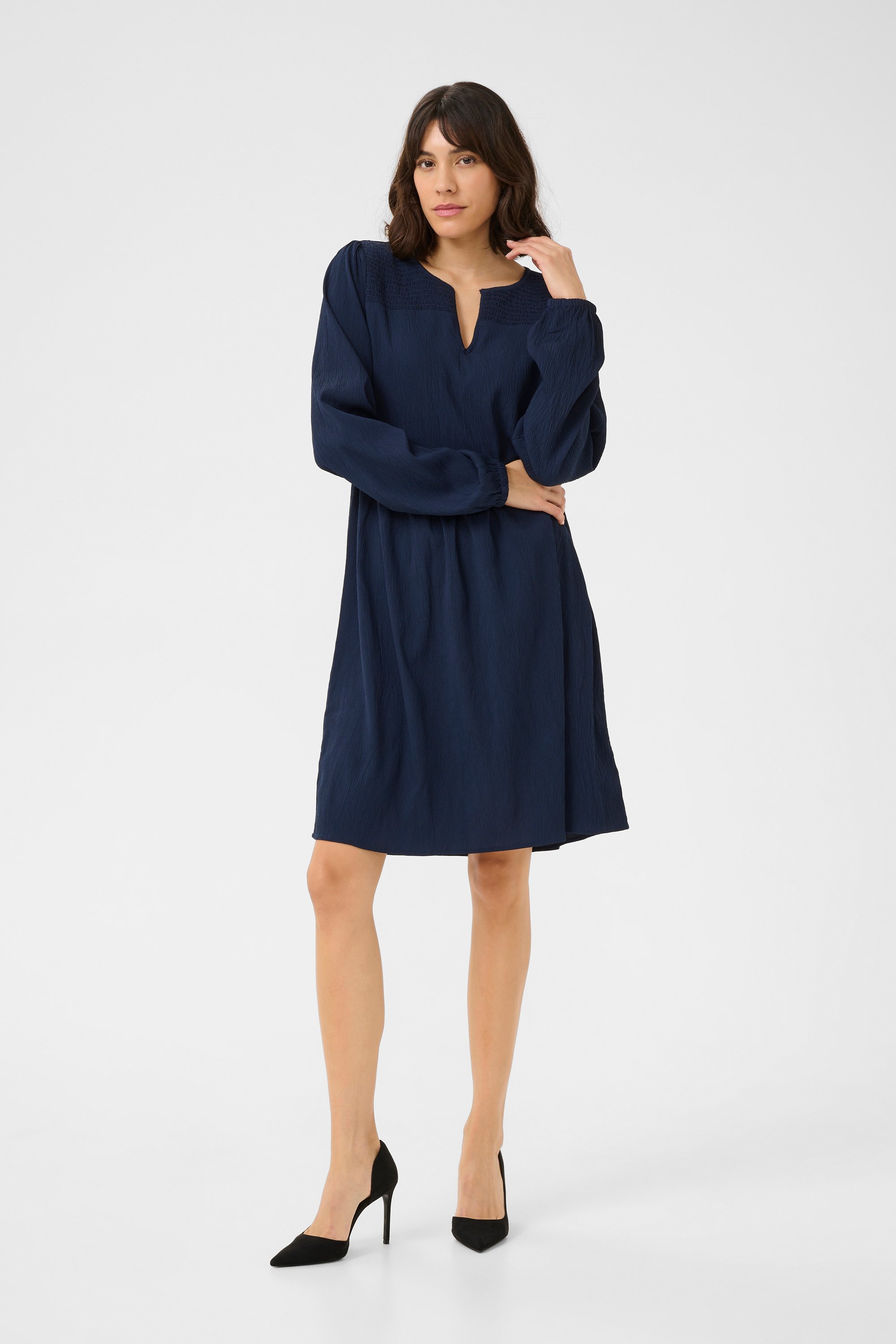 Thumbnail - Kleid A-shape dark blue