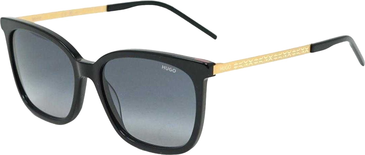 Hugo Boss - "HG1080/S CR GY 807" Sonnenbrille für Damen (Schwarz)