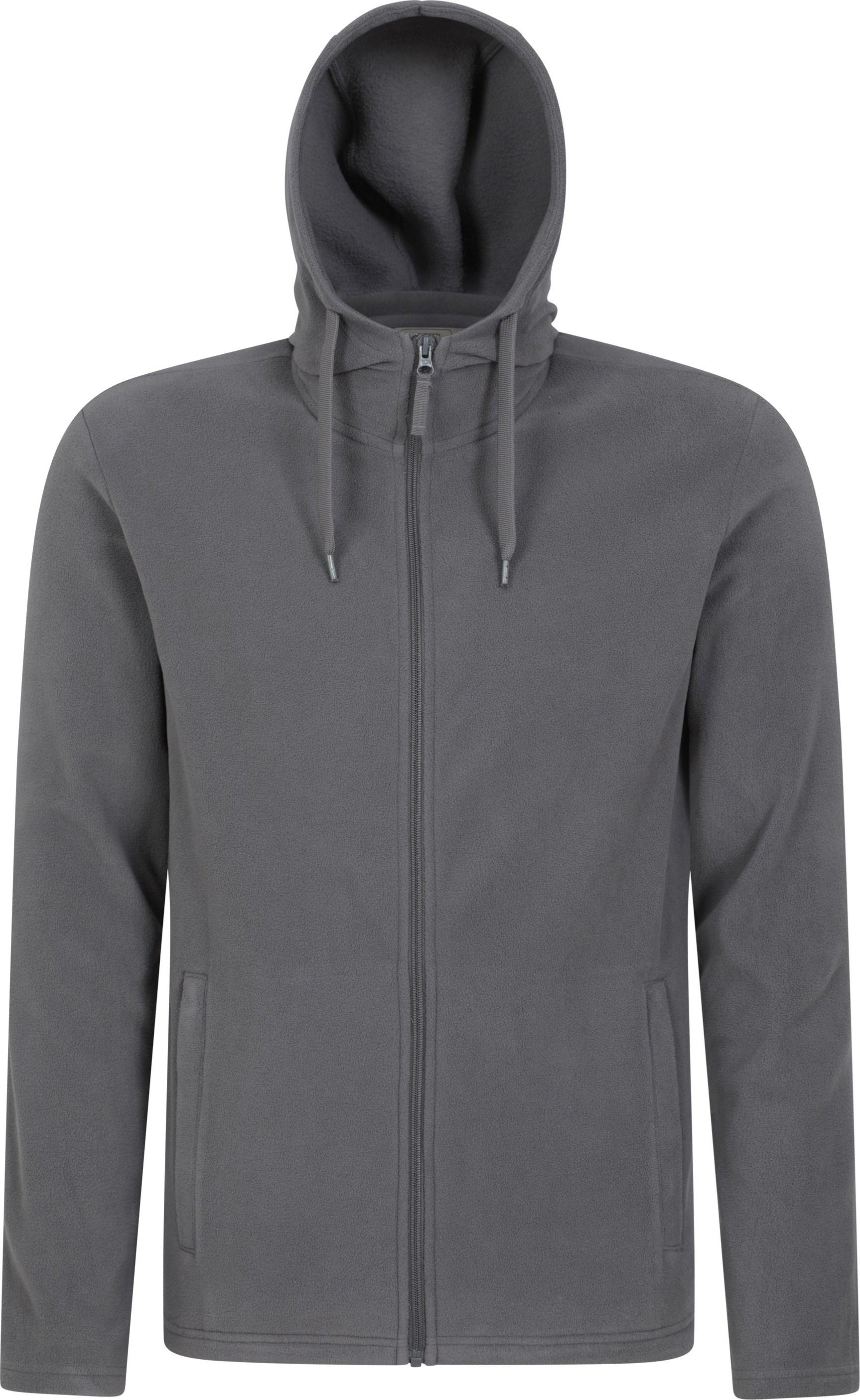 Mountain Warehouse - "Camber" Hoodie mit durchgehendem Reißverschluss für Herren (Dunkelgrau)