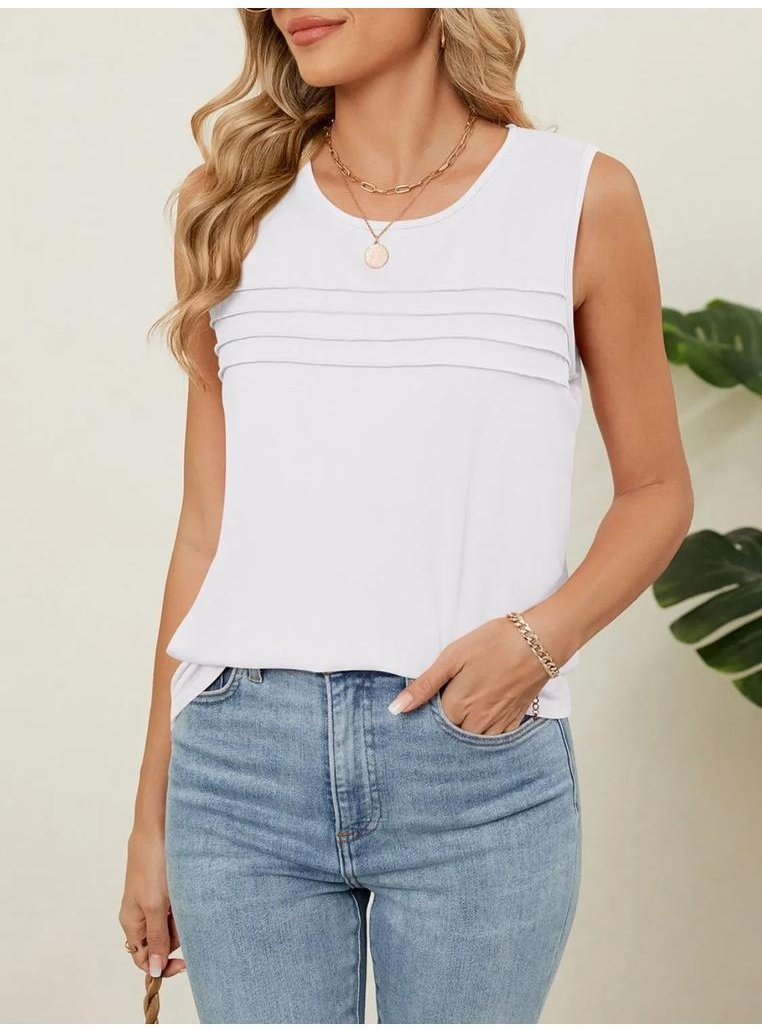 Damen Rundhals-Top