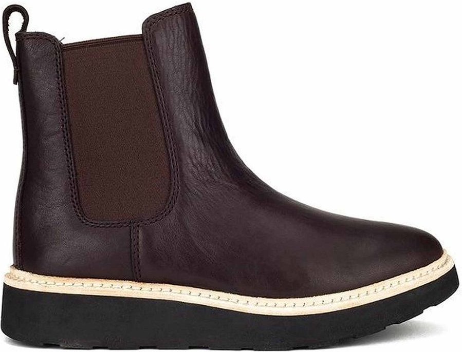Clarks Trace Cora Womens Dunkelbraune Stiefel